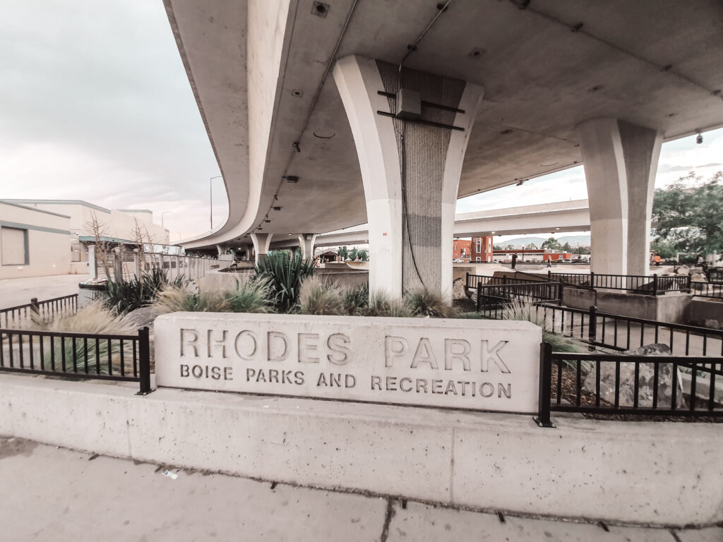 Rhodes Skatepark Idaho