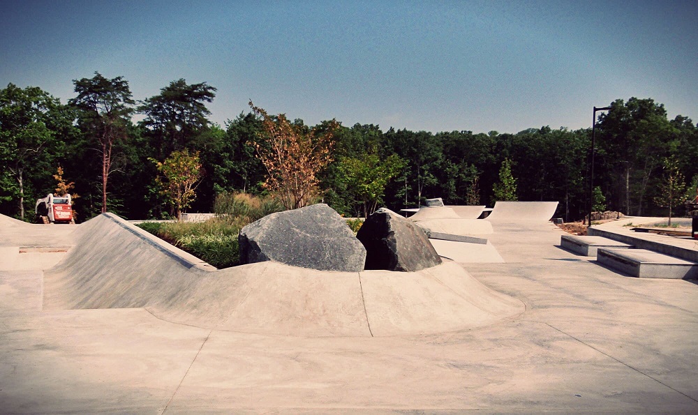 North Laurel Skatepark In Maryland