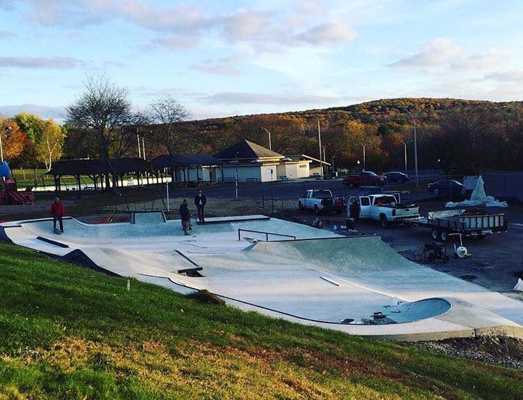 Canton Skatepark In Connecticut