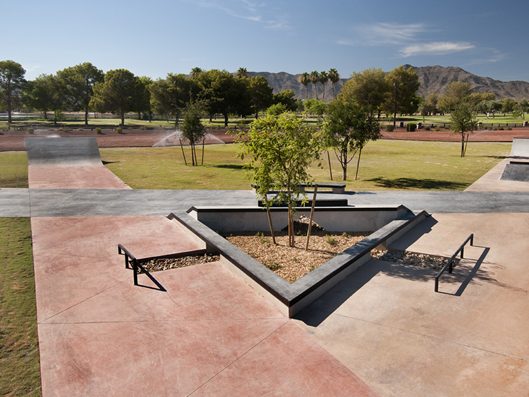 Cesar Chavez Skatepark in Arizona
