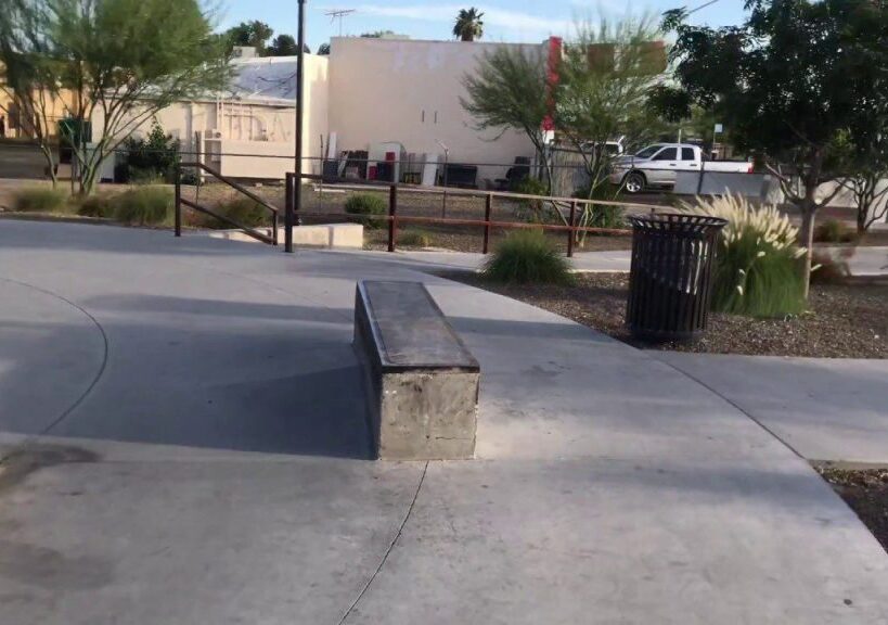 Fountain Plaza Skatepark in Arizona