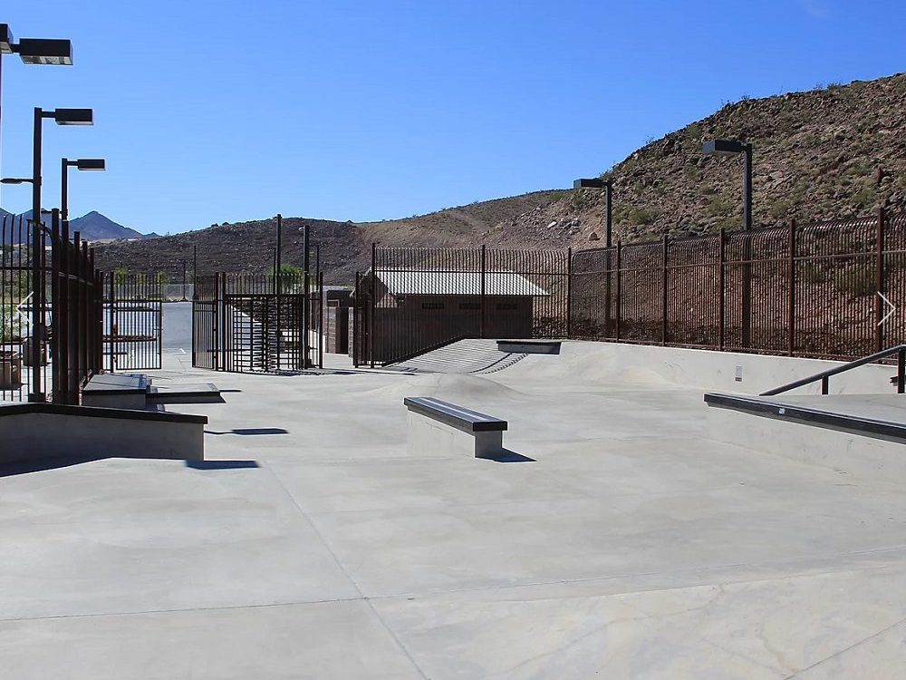 Hidden Falls Skatepark in Las Vegas