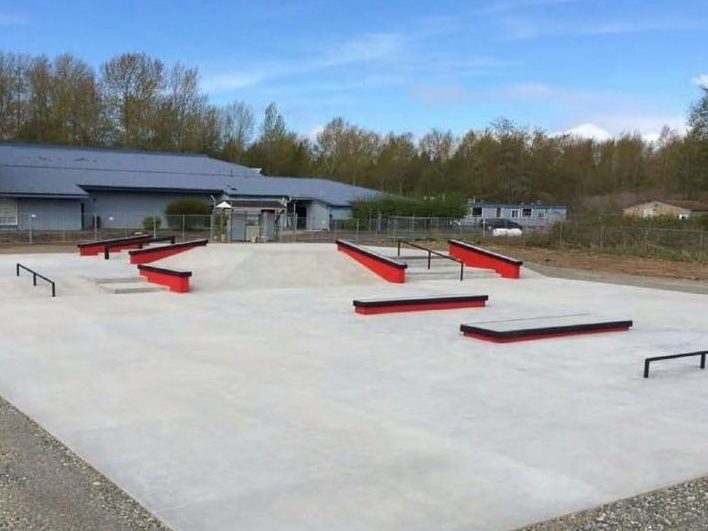 Lummi Skatepark In Washington