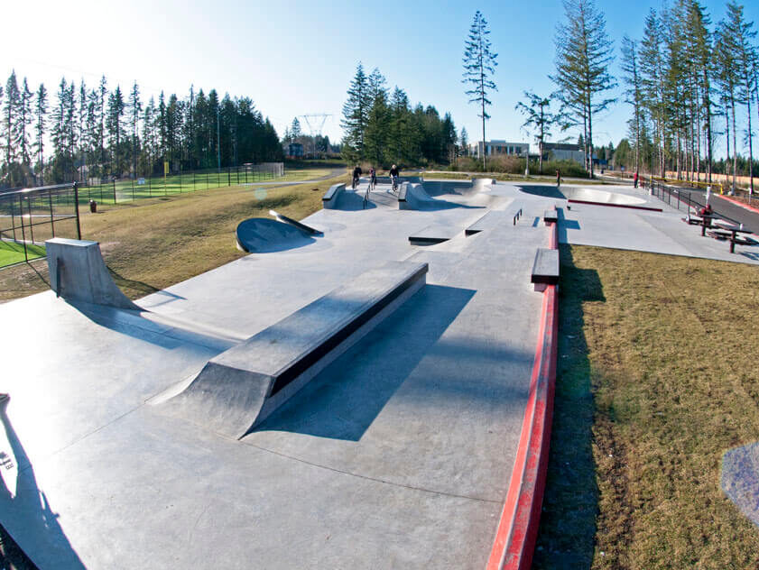 Maple Valley Skatepark In Washington