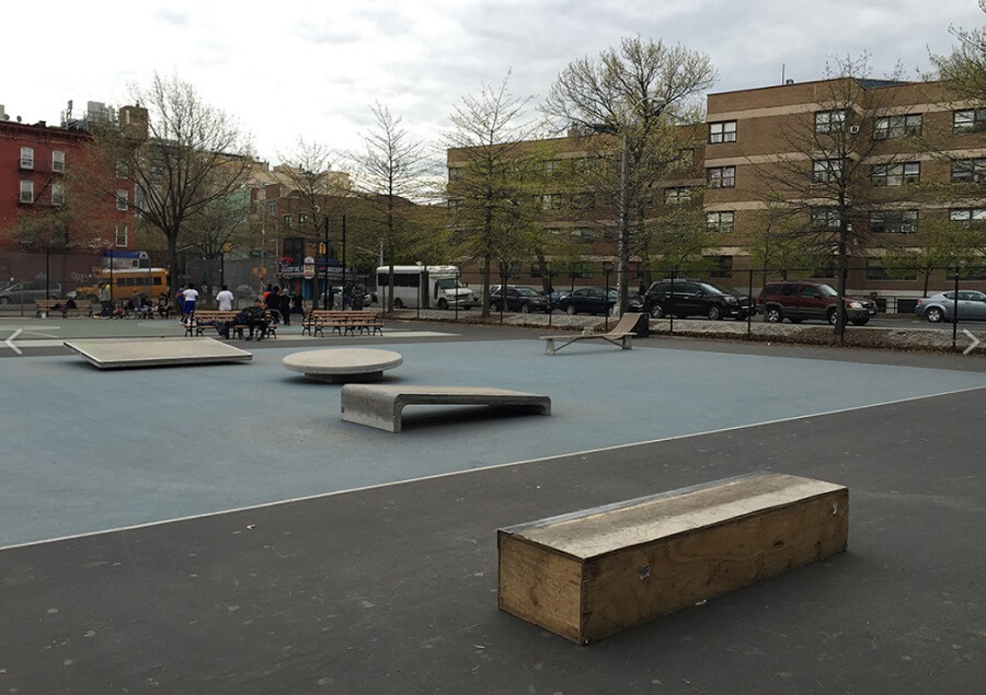 Martinez Skatepark In Brooklyn NY