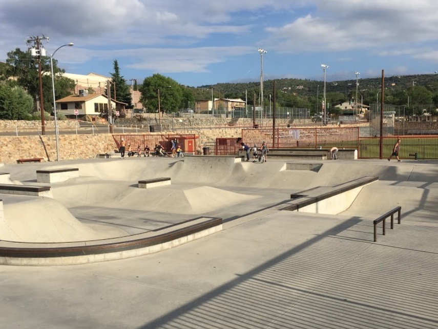 Mike Fann Skatepark in Prescott, Arizona