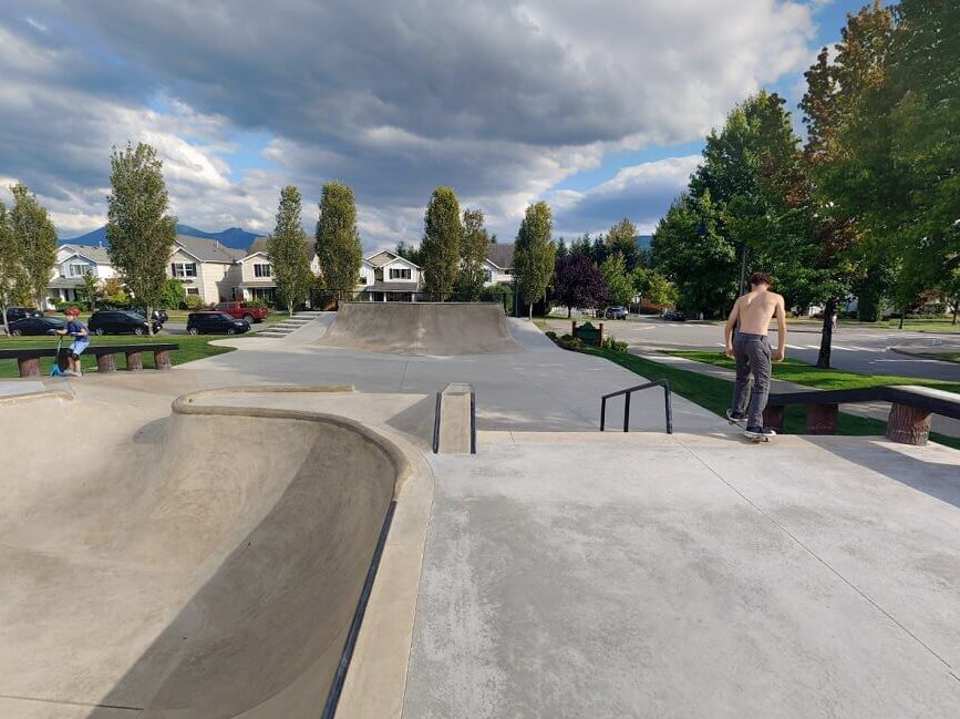 Snoqaulmie Skatepark in Washington