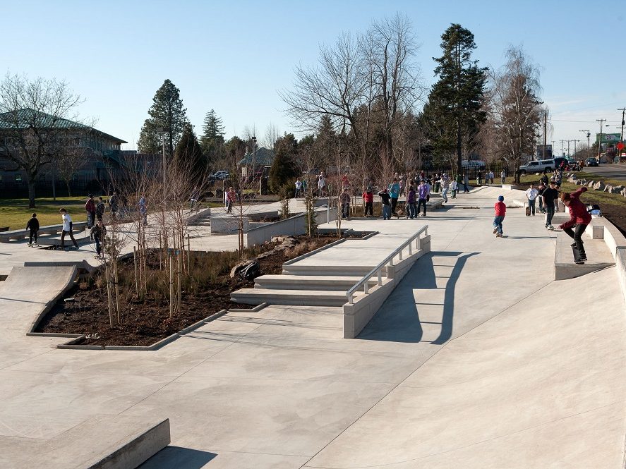Ed Benedict Skatepark in Oregon