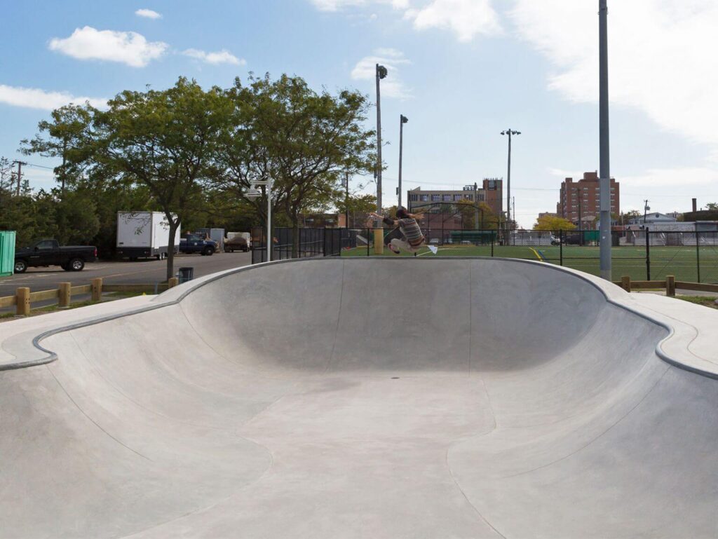 Long Beach Skatepark in New York