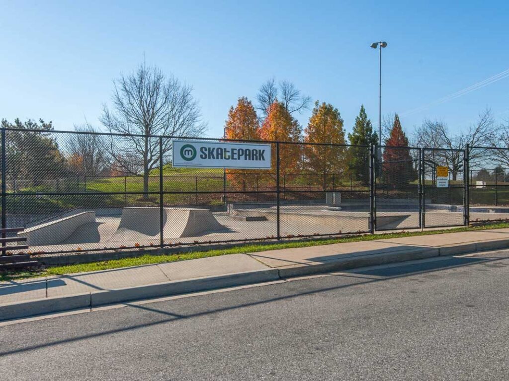 Olney Manor Skatepark in Maryland