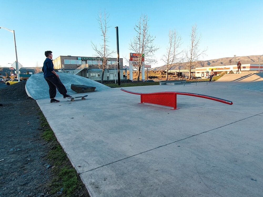 The Dalles Skatepark Thompson Park Oregon