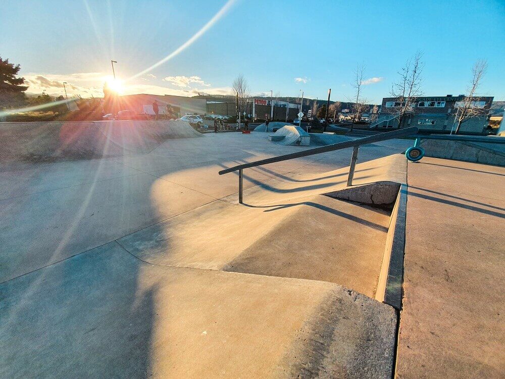 The Dalles Skatepark in Oregon
