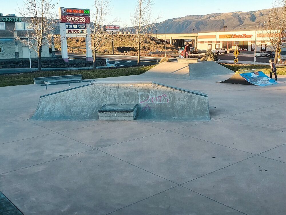 The Dalles Skatepark Thompson Park Oregon