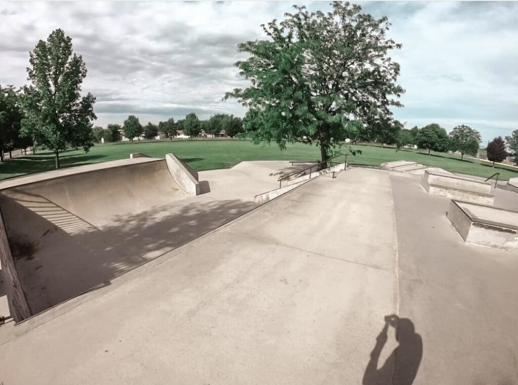 Tully Skatepark in Idaho