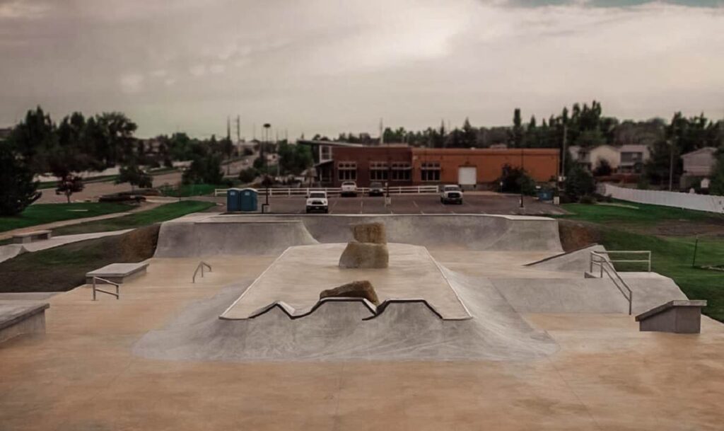 Gillette Skatepark In Wyoming