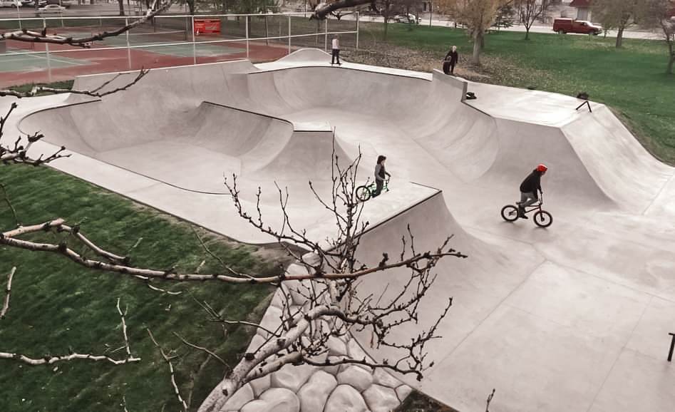 Riverton Skatepark In Wyoming