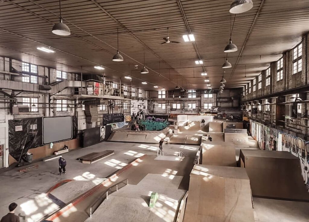 Four Seasons Skatepark In Milwaukee