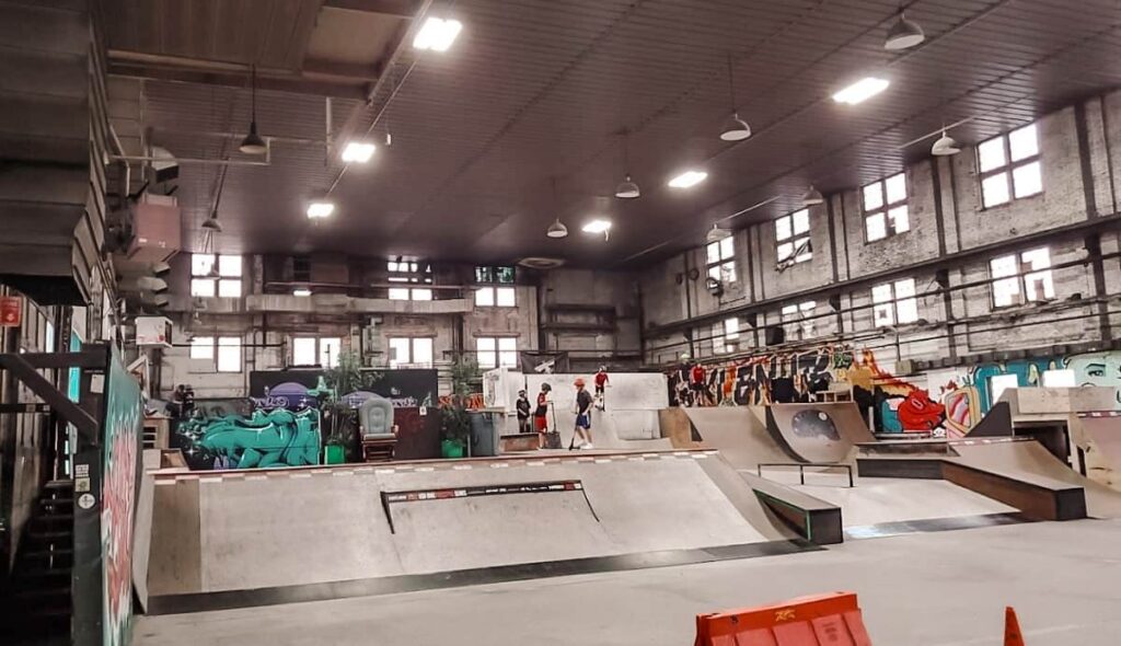 Four Seasons Skatepark In Milwaukee