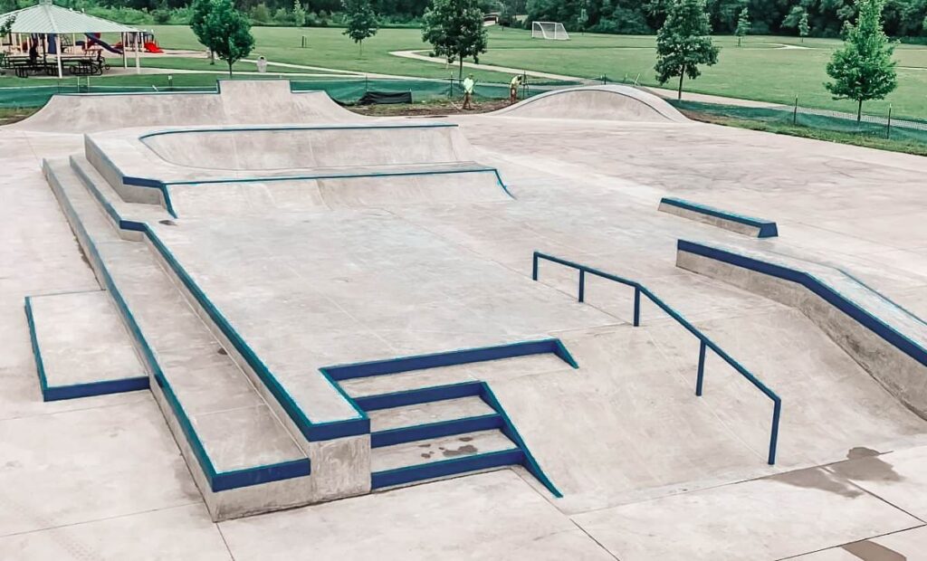Oak Creek Skatepark In Milwaukee