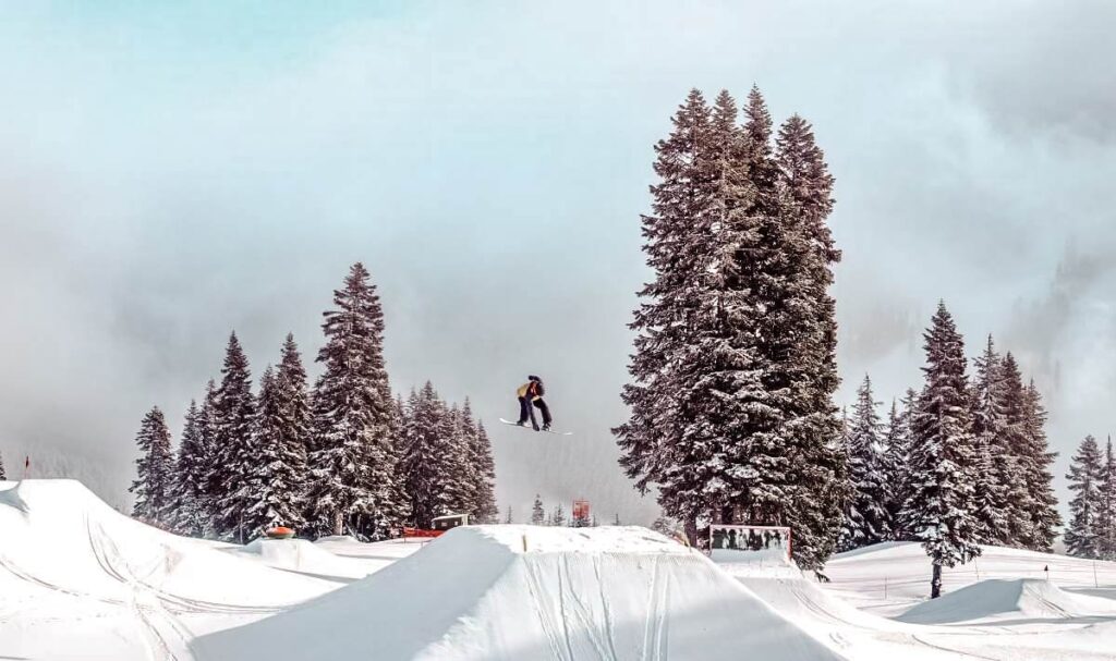 Stevens Pass Terrain Park, Washington