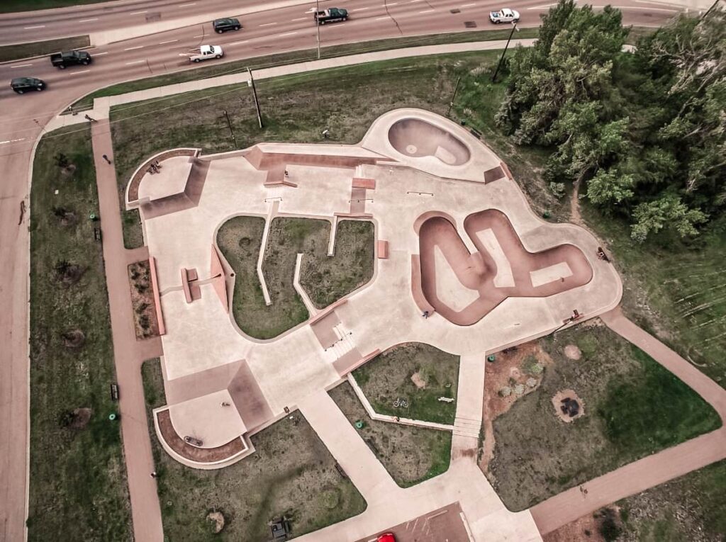 Glendale Skatepark In Red Deer, Alberta
