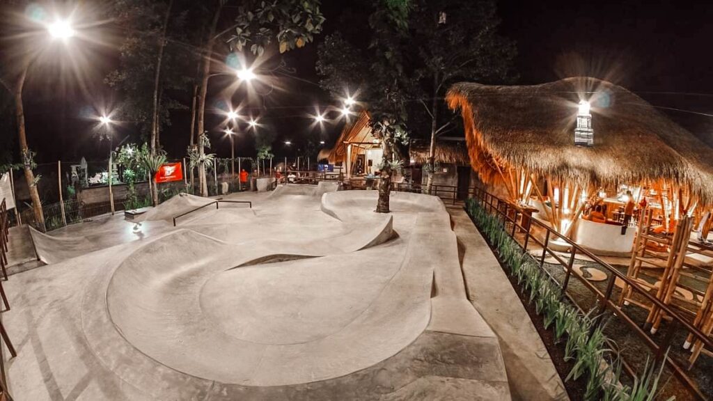Blue Bear Skatepark In Bali