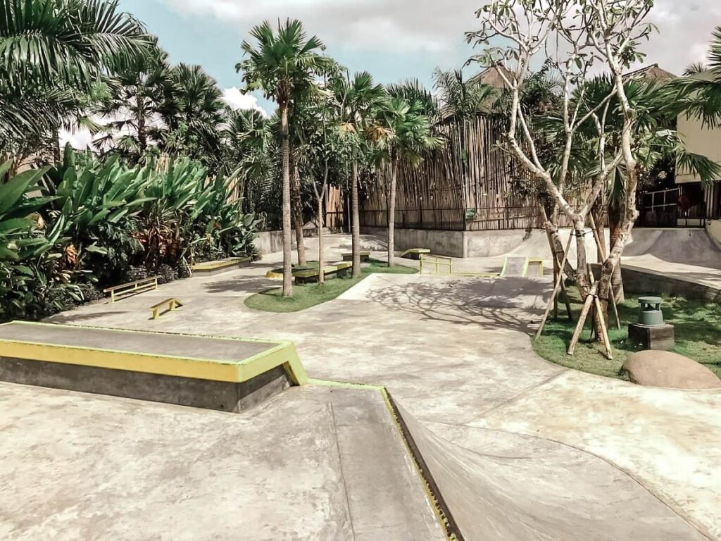 Titi Batu Ubud Club Skatepark In Bali