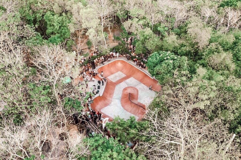 Uluwatu Surf Villas Skatepark In Bali