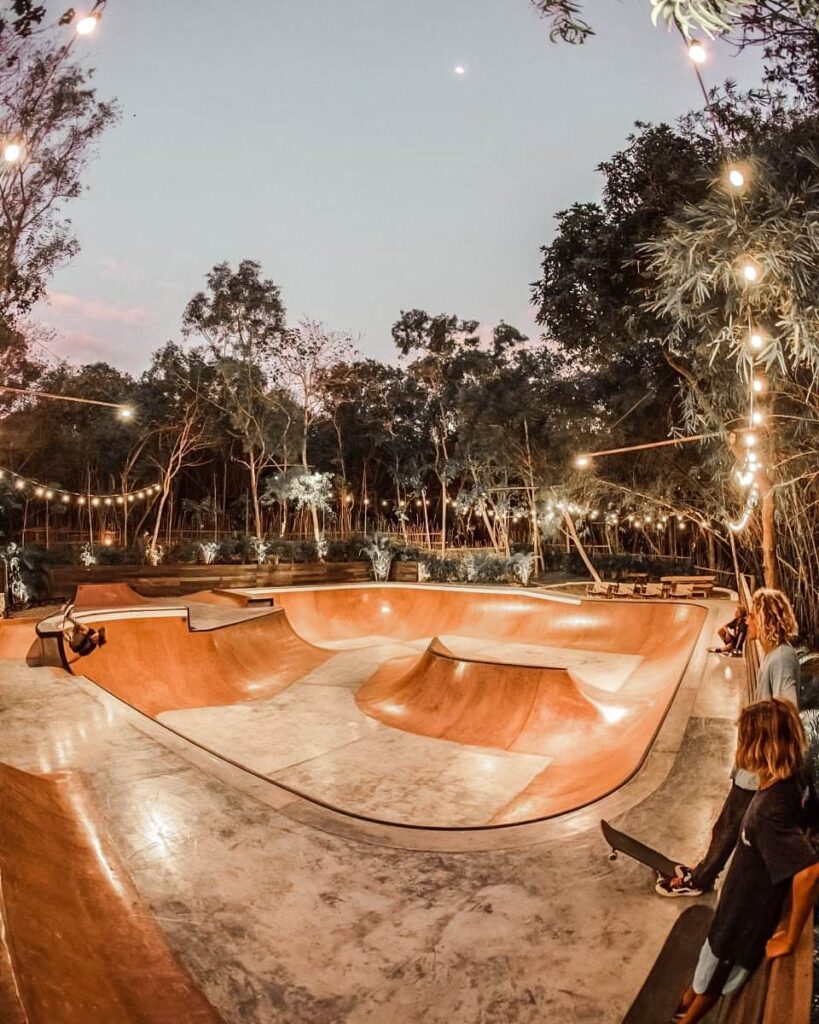Uluwatu Surf Villas Skatepark In Bali