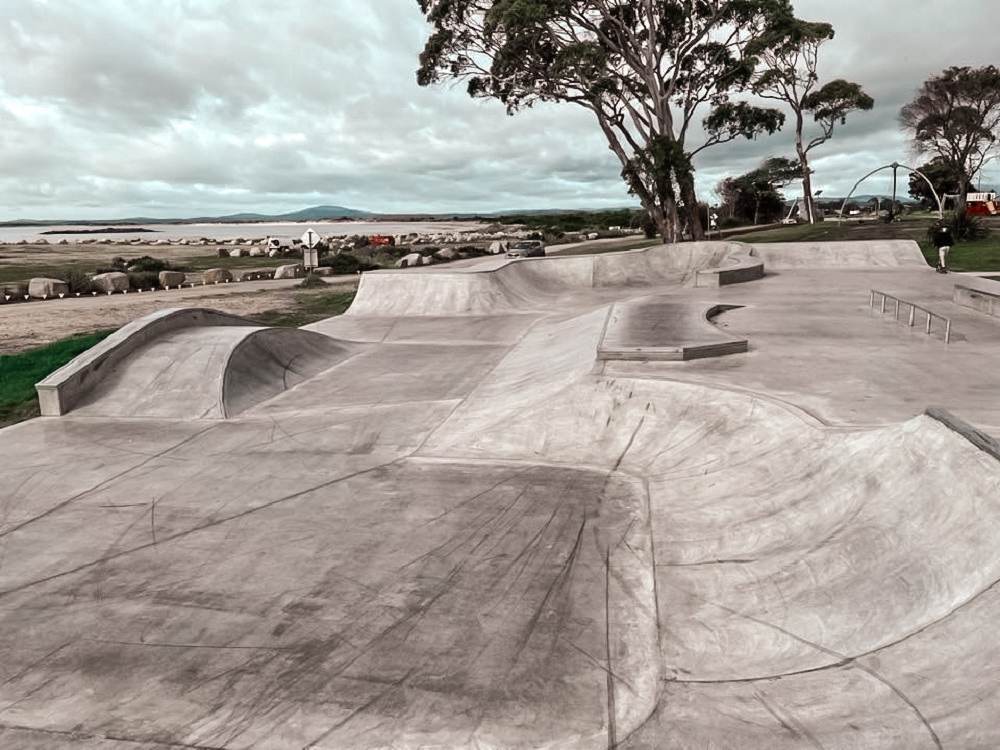 Bridport Skatepark In Tasmania
