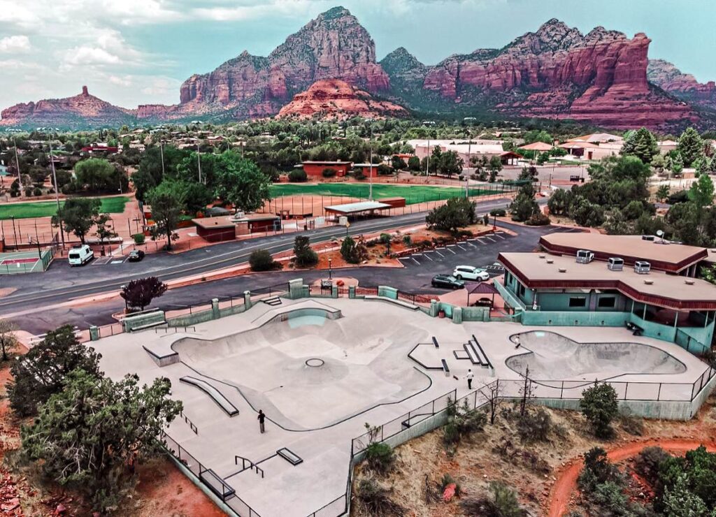 Jack Malmgren Skatepark In Sedona