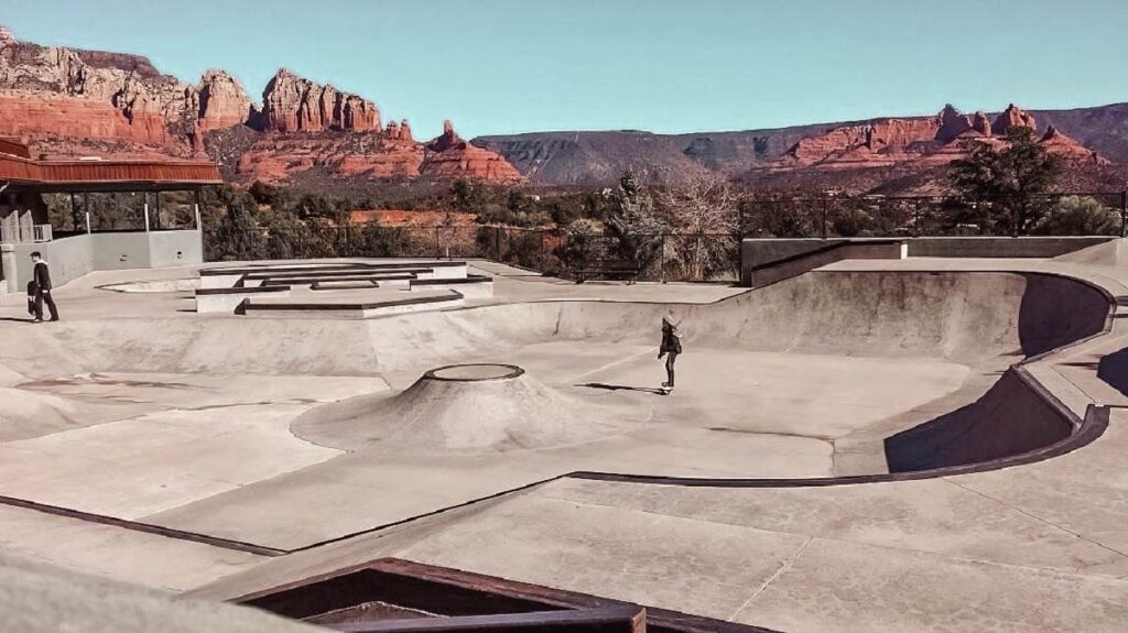 Jack Malmgren Skatepark In Sedona