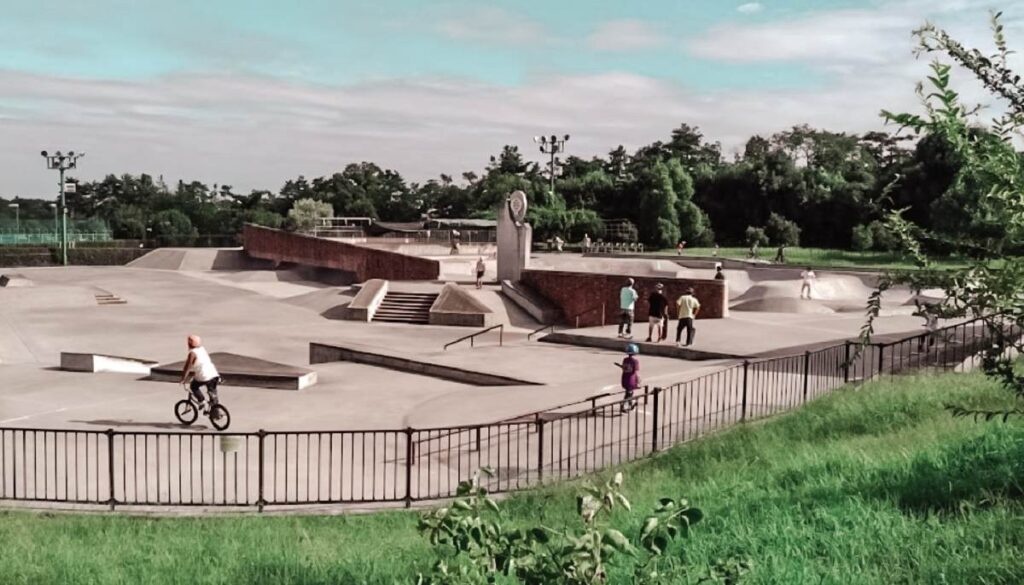 Tobuki Skatepark In Tokyo