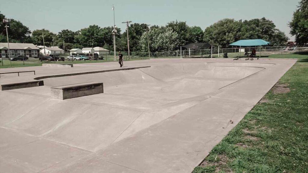 Derby Skatepark In Kansas
