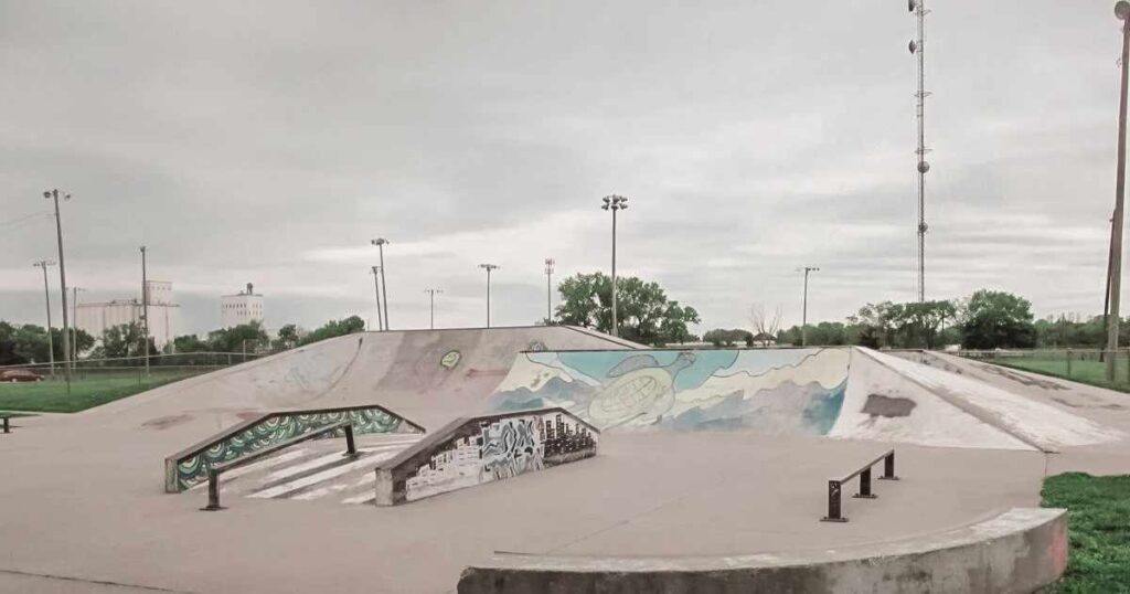 Santa Fe Skatepark In Kansas