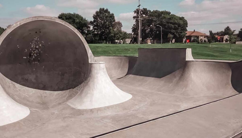 Swarner Skatepark In Kansas