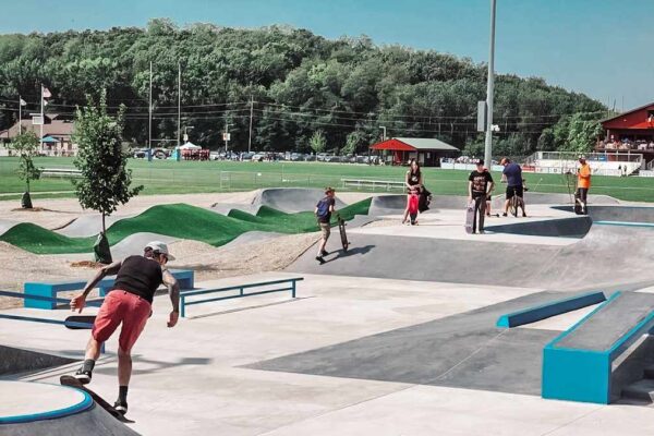 Bakken Wheels Skatepark In Cottage Grove Wisconsin